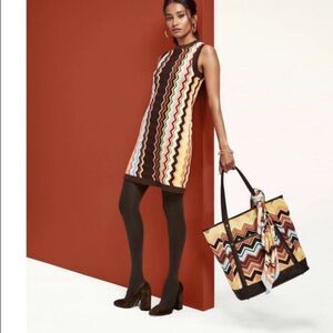 Missoni for Target Colorful Zigzag Pattern Dress